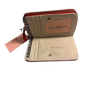 Juicy Couture Love Never Dies multi compartment bifold wallet Cool Red